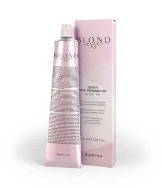 Inebrya BLONDesse Toner Demi Permanent DT04 Metallic Light Mauve Pearl 100ml
