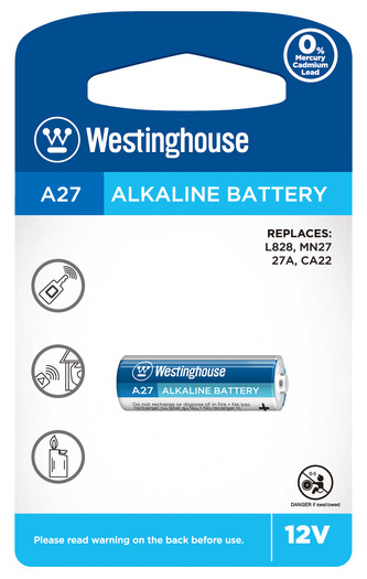 Baterie alkalická Westinghouse A27 12V alkalická