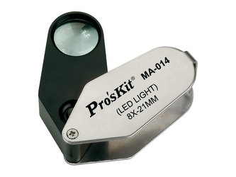 Ruční lupa s LED přisvícením MA-014