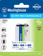 Akumulátor Westinghouse PREMIUM 9V NiMH 200mAh 8,4V