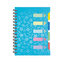 Spirálový sešit B5 s pořadačem - modrý