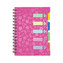Spirálový sešit B5 s pořadačem - růžový