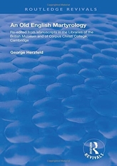 An Old English Martyrology (1900)