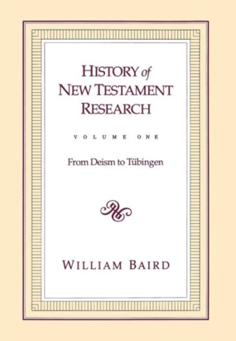 History of New Testament Research