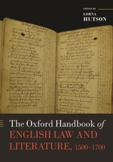 The Oxford Handbook of English Law and Literature, 1500-1700