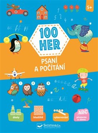 100 her - Psaní a počítání 5+