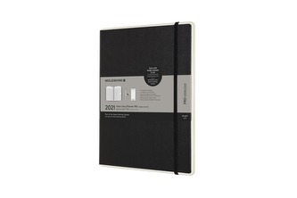 Moleskine Smart plánovací zápisník 2021 paper tablet PRO XL WV black