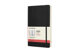 Moleskine Diář 2021 denní měkký černý L