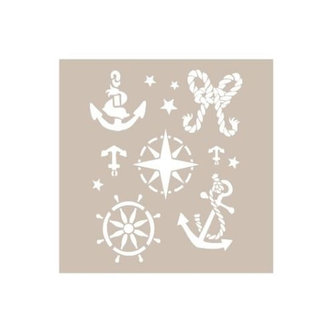 Cadence šablona 21x30 cm - námořní