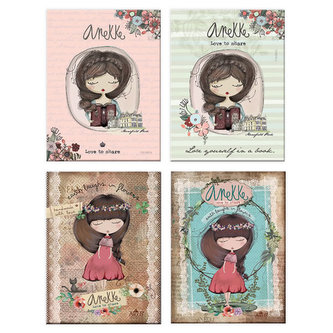 Trhací zápisník 9x12cm Anekke