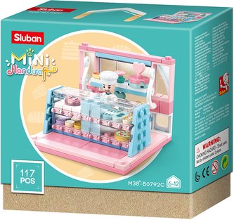 Sluban Mini Handcraft M38-B0792C Prodejní stánek se zákuskama