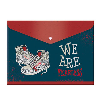 Plastový obal A4 s drukem We Are Plastový obal A4 s drukem We Are