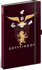 Notes Harry Potter Gryffindor linkovaný