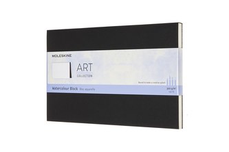 Moleskine Akvarelový blok černý L