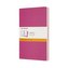 Moleskine Sešity 3 ks čisté růžové L