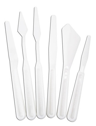 Royal & Langnickel Sada malířských špachtlí a nožů - 6ks