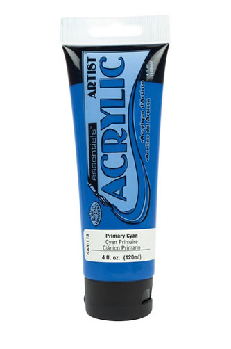Royal & Langnickel Akrylová barva 120ml PRIMARY CYAN
