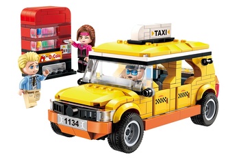 Qman Colorful City 1134 Taxi