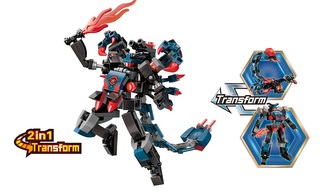 Qman MechaCorbs 3101-3 Venom Ninja 2v1