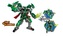 Qman MechaCorbs 3101-4 Shadow Hunter 2v1