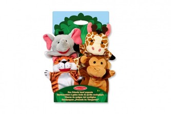 Maňásci  safari ZOO 25cm 4ks na kartě v sáčku Maňásci  safari ZOO 25cm 4ks na kartě v sáčku