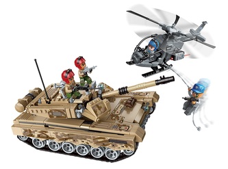 Qman Combat Zone 1729 Nálet na těžký obrněný tank