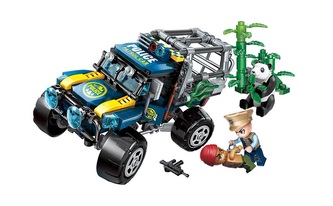 Qman Police Battle Force 1920 Střežení Pand velkých