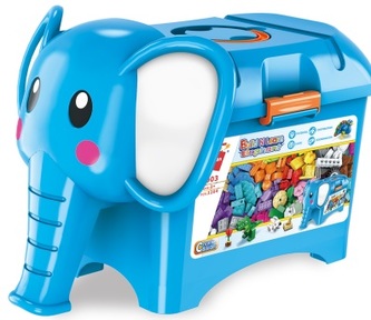 Qman Build N Learn 2903 Stavební box slon