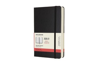 Moleskine Diář 2020-2021 denní tvrdý černý L