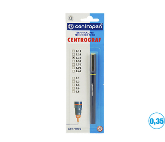 CENTROPEN technické trubičkové pero 0.35mm