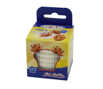 Košíček 35 x 20mm bílý, 100ks