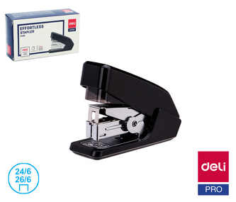 Sešívačka \"BEZ NÁMAHY\" DELI E0466 černá