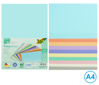 Papír A4 barevný 50ks pastel mix