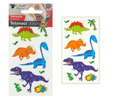 Tetovací obtisky 10,5 x 6cm, malí dinosauři 1106