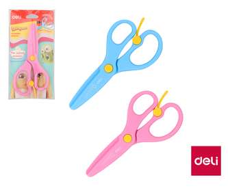 Nůžky  dětské 130mm BUMPEES plastové DELI ED60402