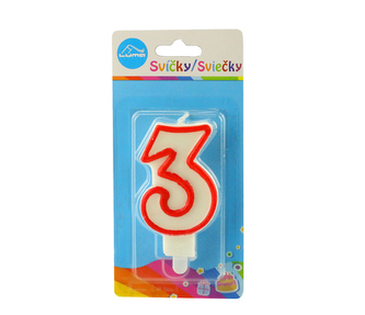 Svíčka č.  3 LUMA
