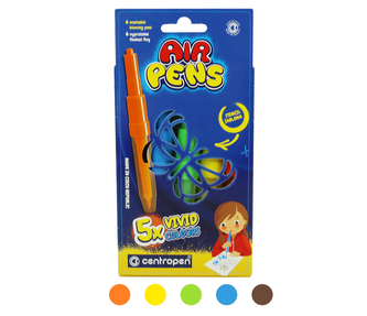Centropen Foukací fixy AIR PENS 5 ks
