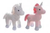 Jednorožec/kůň plyš 30cm 2 barvy v sáčku 0+