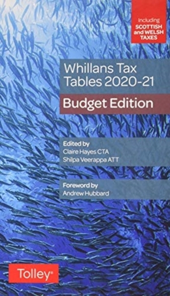 Whillans's Tax Tables 2020-21 (Budget edition)