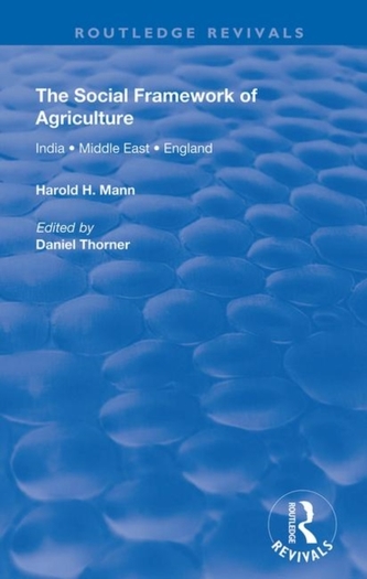 THE SOCIAL FRAMEWORK OF AGRICULTURE
