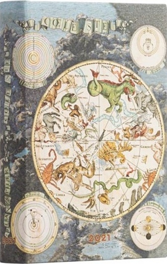 Diář Celestial Planisphere 2021 DAY