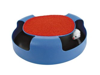 Myš se škrábacím kobercem TRIXIE 25 x 6 cm