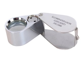 Lupa ruční LEVENHUK ZENO GEM M9 + LED osvětlení