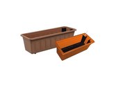Truhlík samozavlažovací GARDEN FLOR 100cm terakota