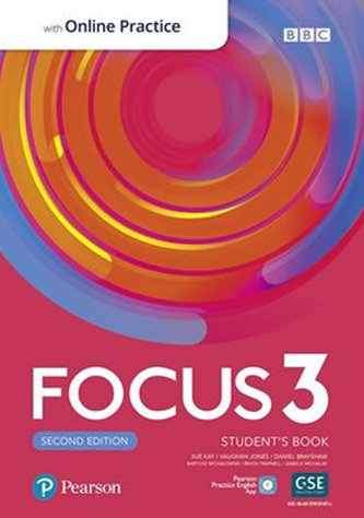 Focus 3 Student´s Book with Standard Pearson Practice English App (2nd)