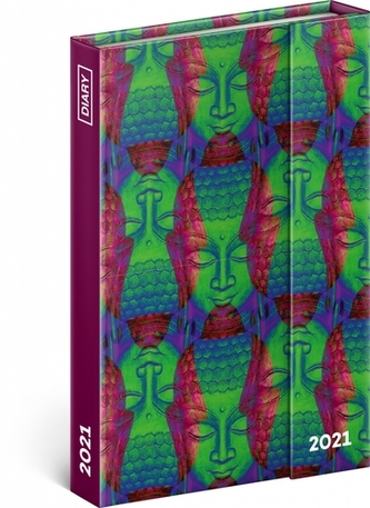 Týdenní magnetický diář Buddha 2021
