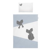 2-dílné ložní povlečení Belisima Mouse 100/135 modré