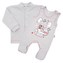 Kojenecká soupravička New Baby Mouse šedá - velikost 86 (12-18m)