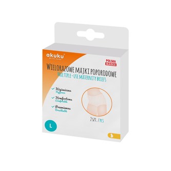 Poporodní kalhotky Akuku pro opakované použití vel.L - velikost L Poporodní kalhotky Akuku pro opakované použití vel.L - velikost L