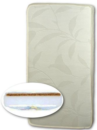 Matrace molitan-kokos LUX bílá